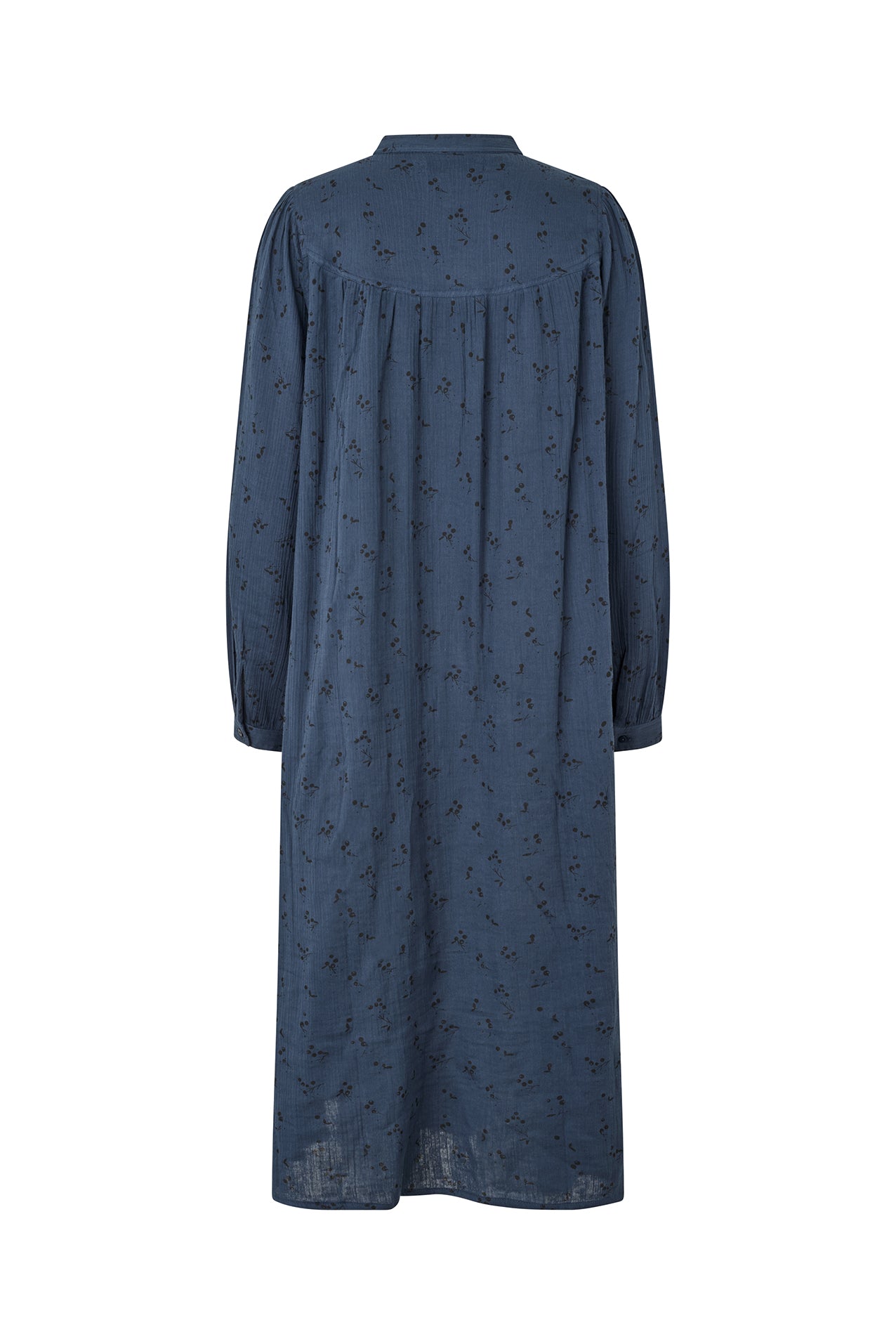 Lollys Laundry JessLL Midi Dress LS Dress 23 Dark Blue