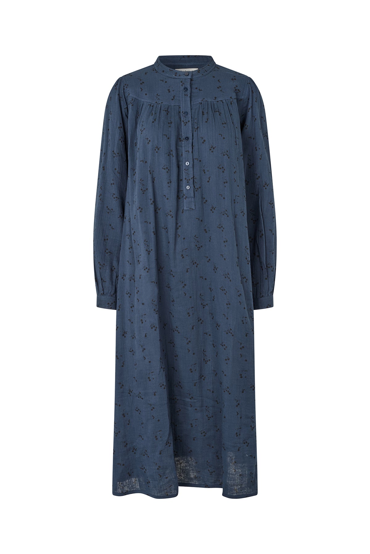 Lollys Laundry JessLL Midi Dress LS Dress Dunkelblau