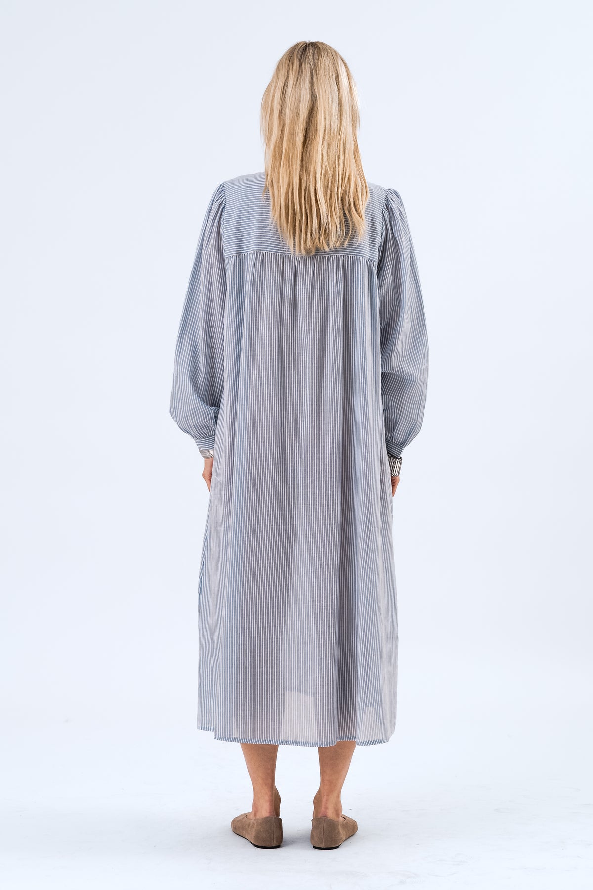 Lollys Laundry JessLL Midi Kleid Dress Streifen