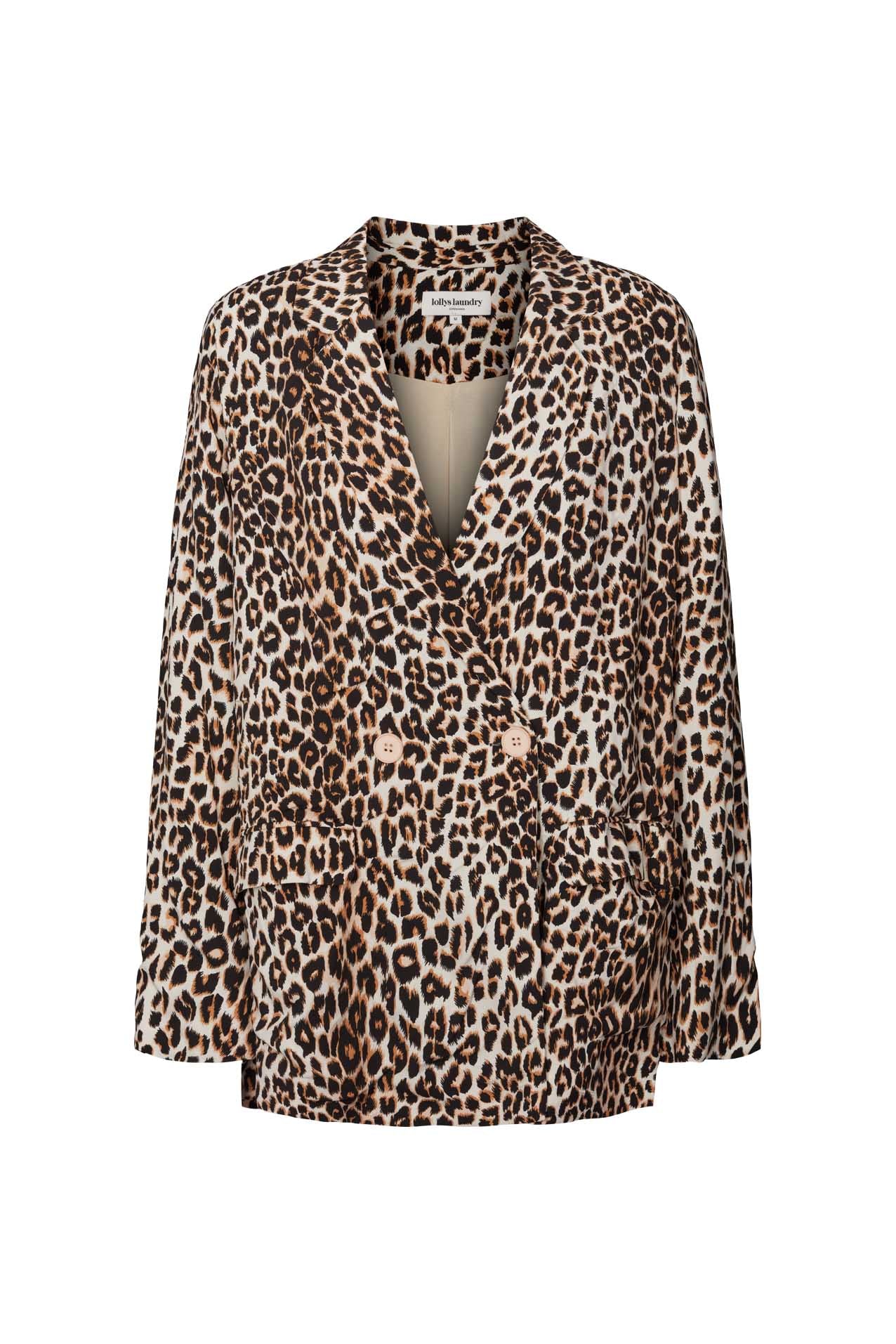 Lollys Laundry Jolie Blazer Jacket 72 Leopard Print