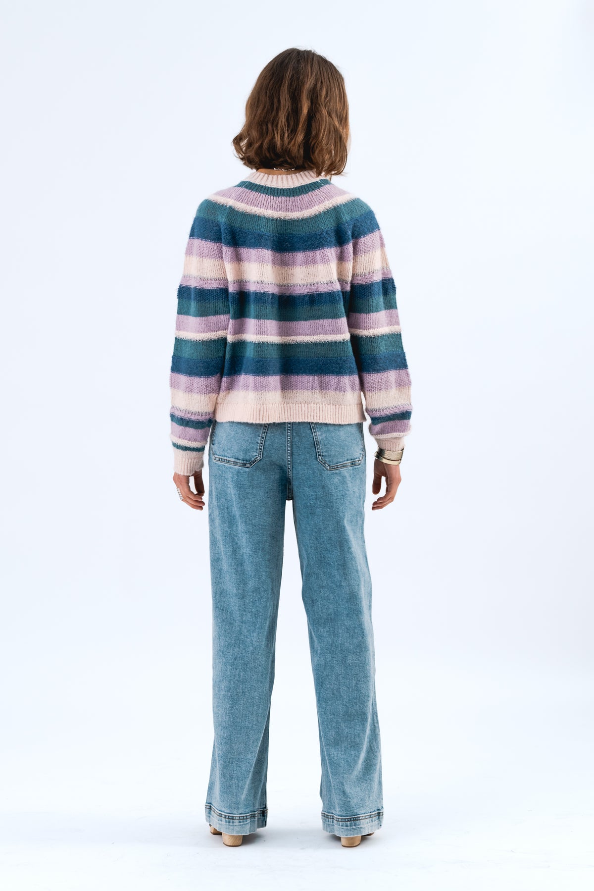 Lollys Laundry JorkLL Strick Cardigan Cardigan Lavendel