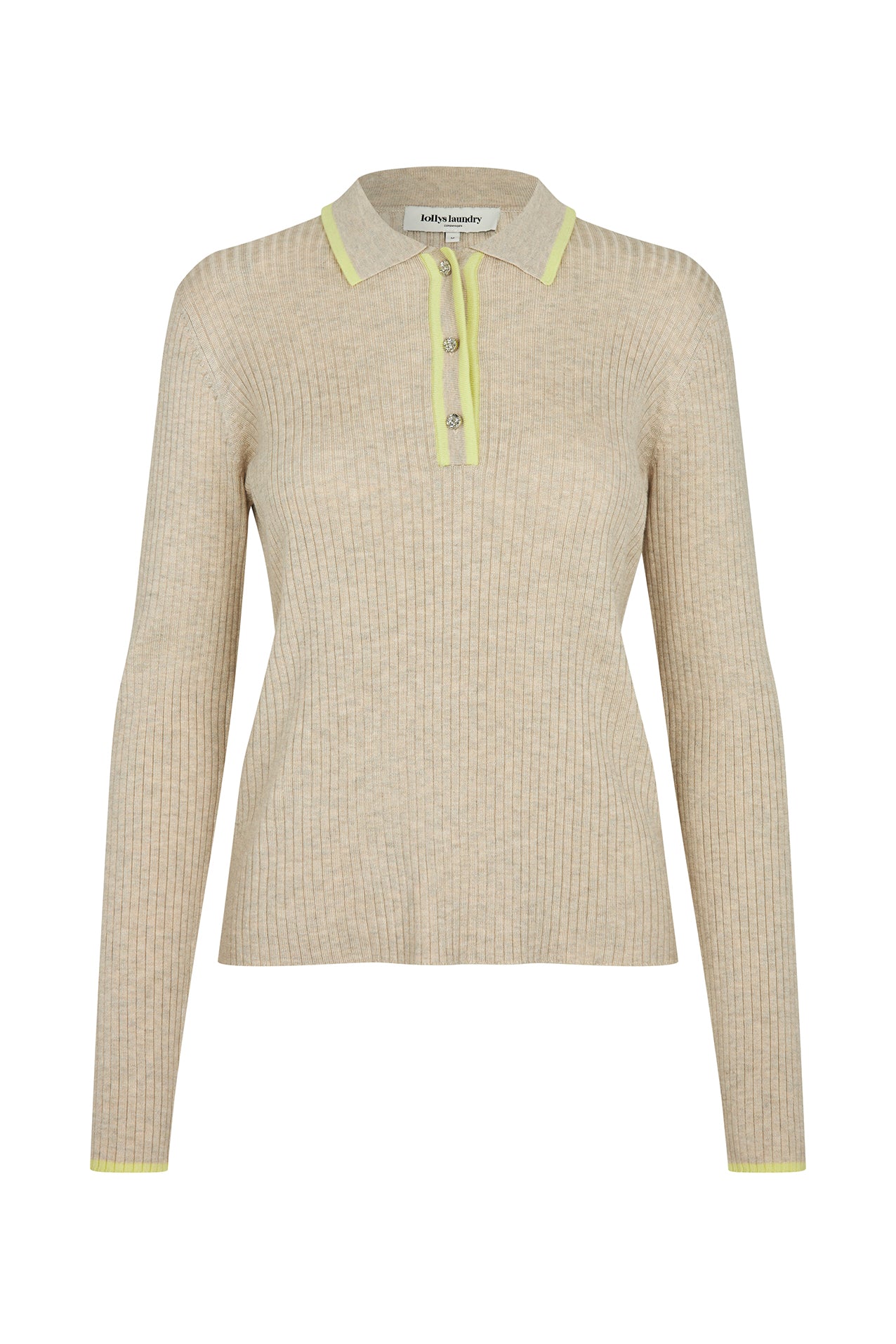 Lollys Laundry JulioLL Strickpolo Jumper 08 Beige