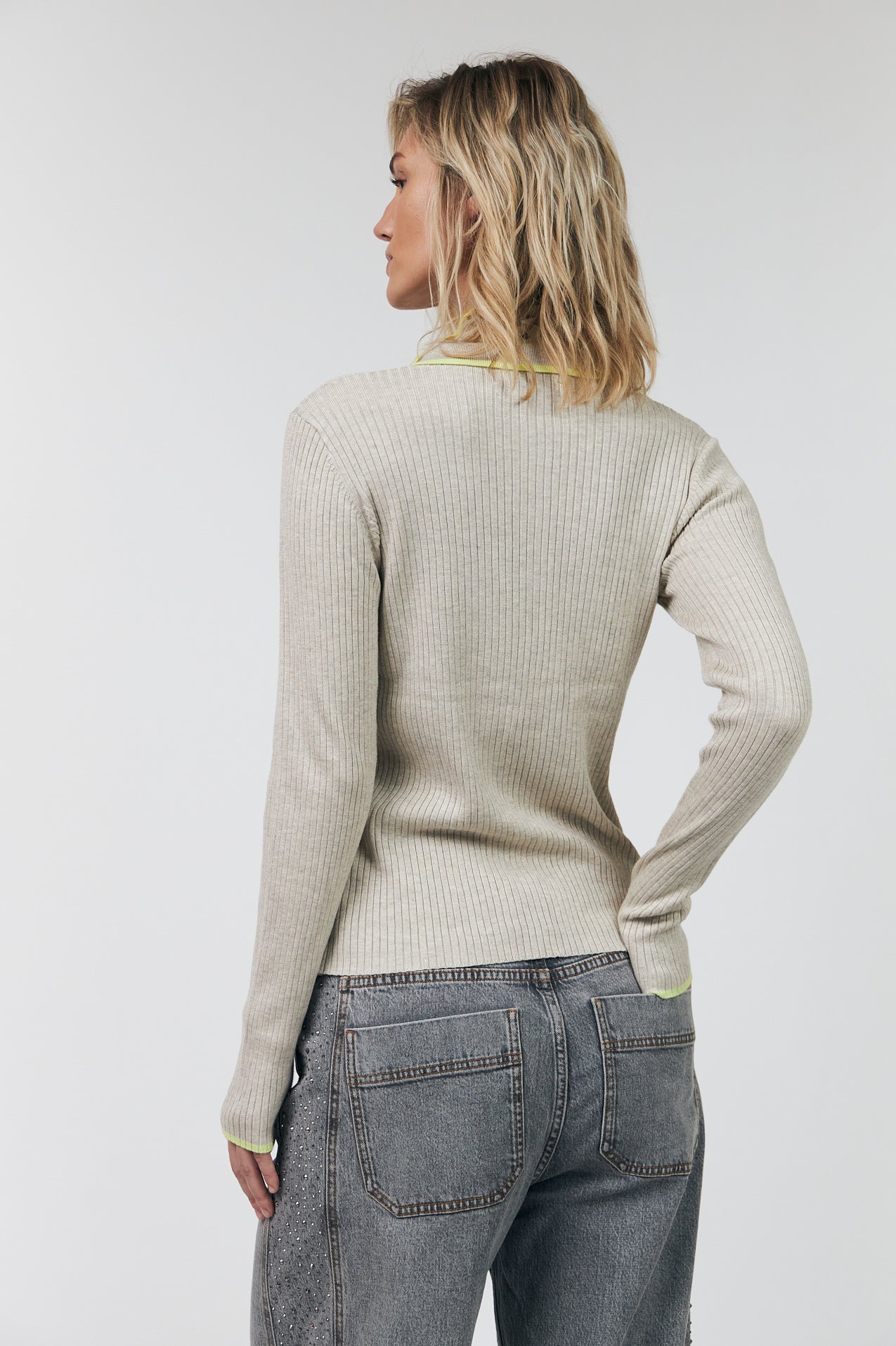 Lollys Laundry JulioLL Strickpolo Jumper 08 Beige