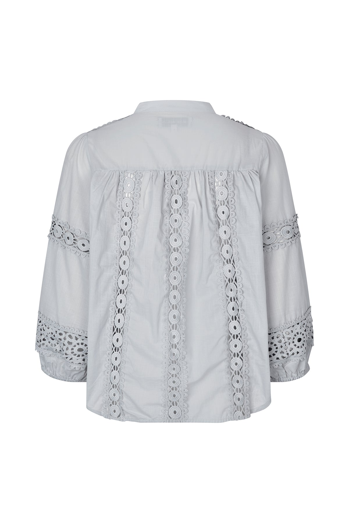 Lollys Laundry JuneLL Hemdbluse Shirt Gedämpftes Blau