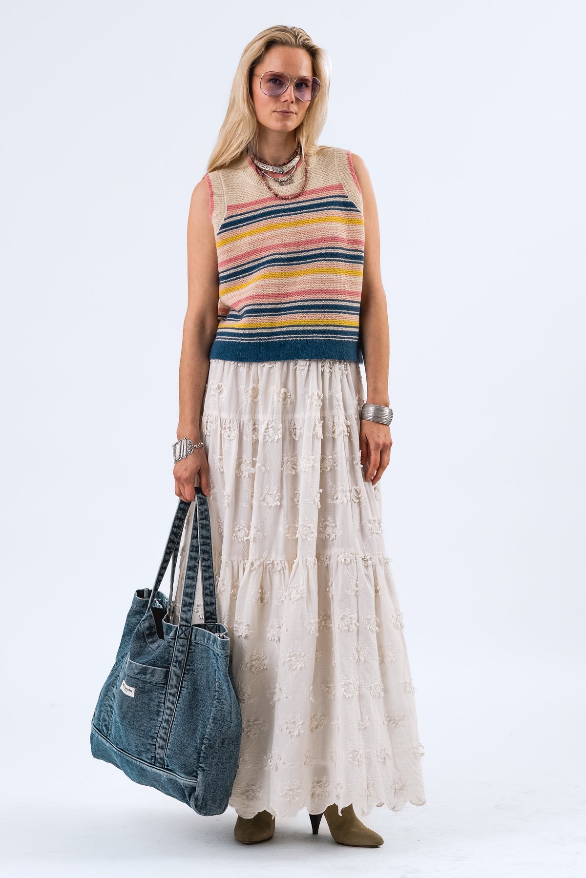 Lollys Laundry JuniperLL Shopper Bag Blaues Denim