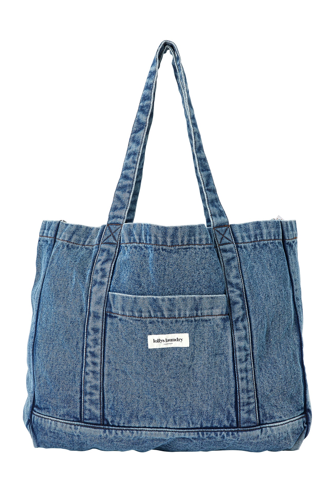 Lollys Laundry JuniperLL Shopper Bag Accessories 100 Washed Denim