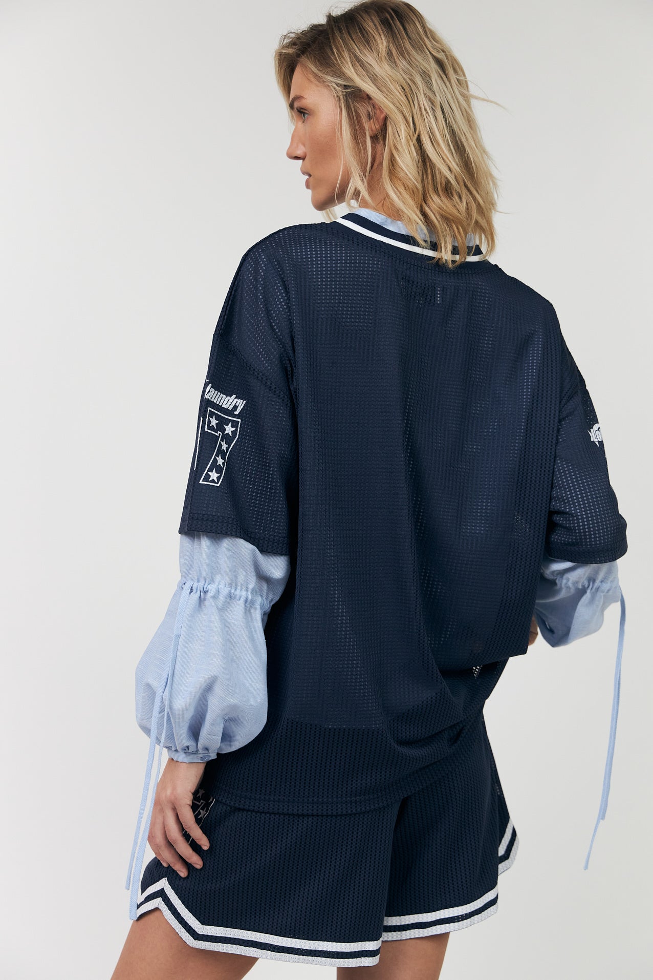 Lollys Laundry KamillaLL Sports T-Shirt T-shirt Dunkelblau