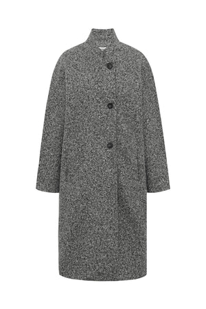 Lollys Laundry KayaLL Mantel Outerwear Graumeliert