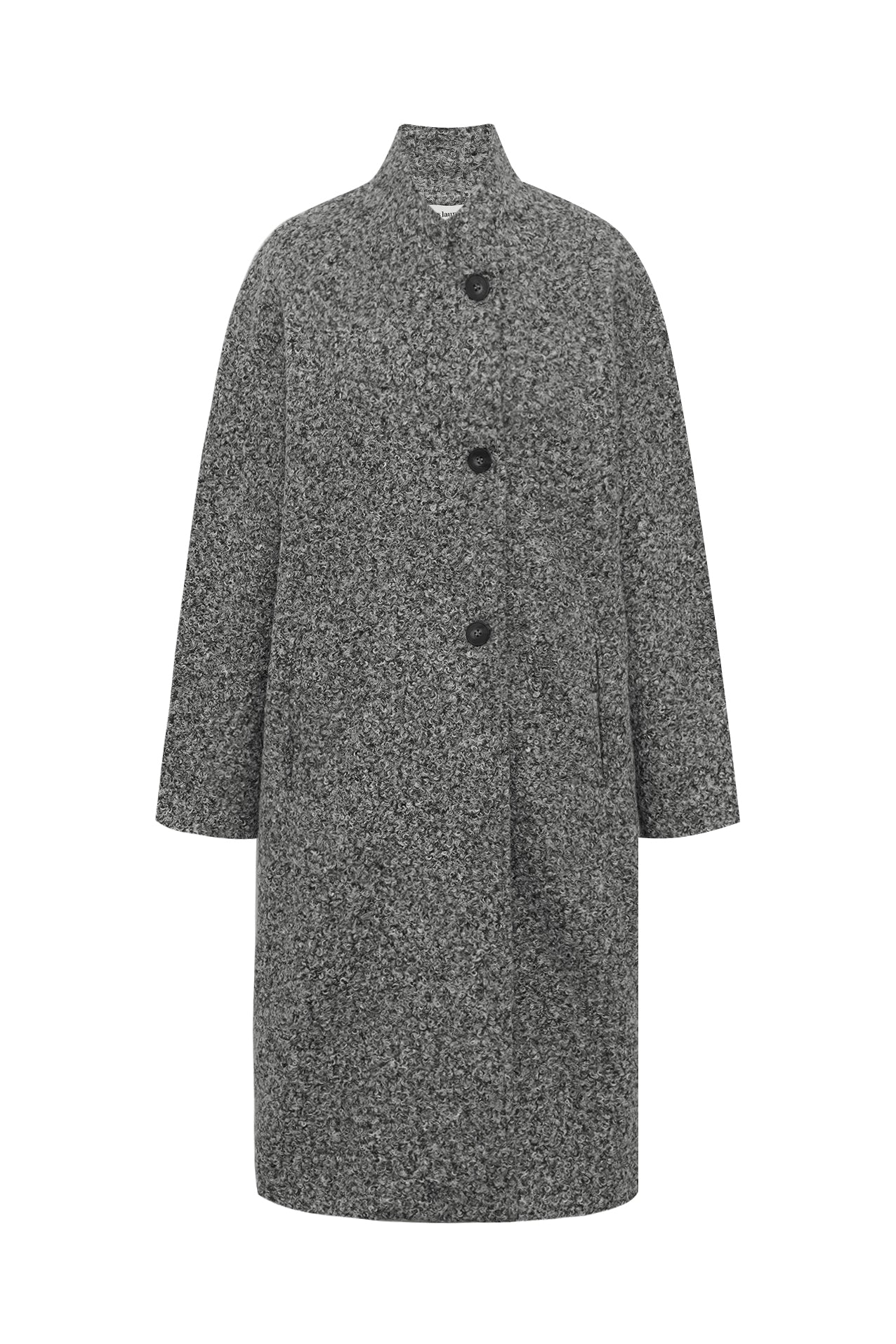 Lollys Laundry KayaLL Mantel Outerwear Graumeliert
