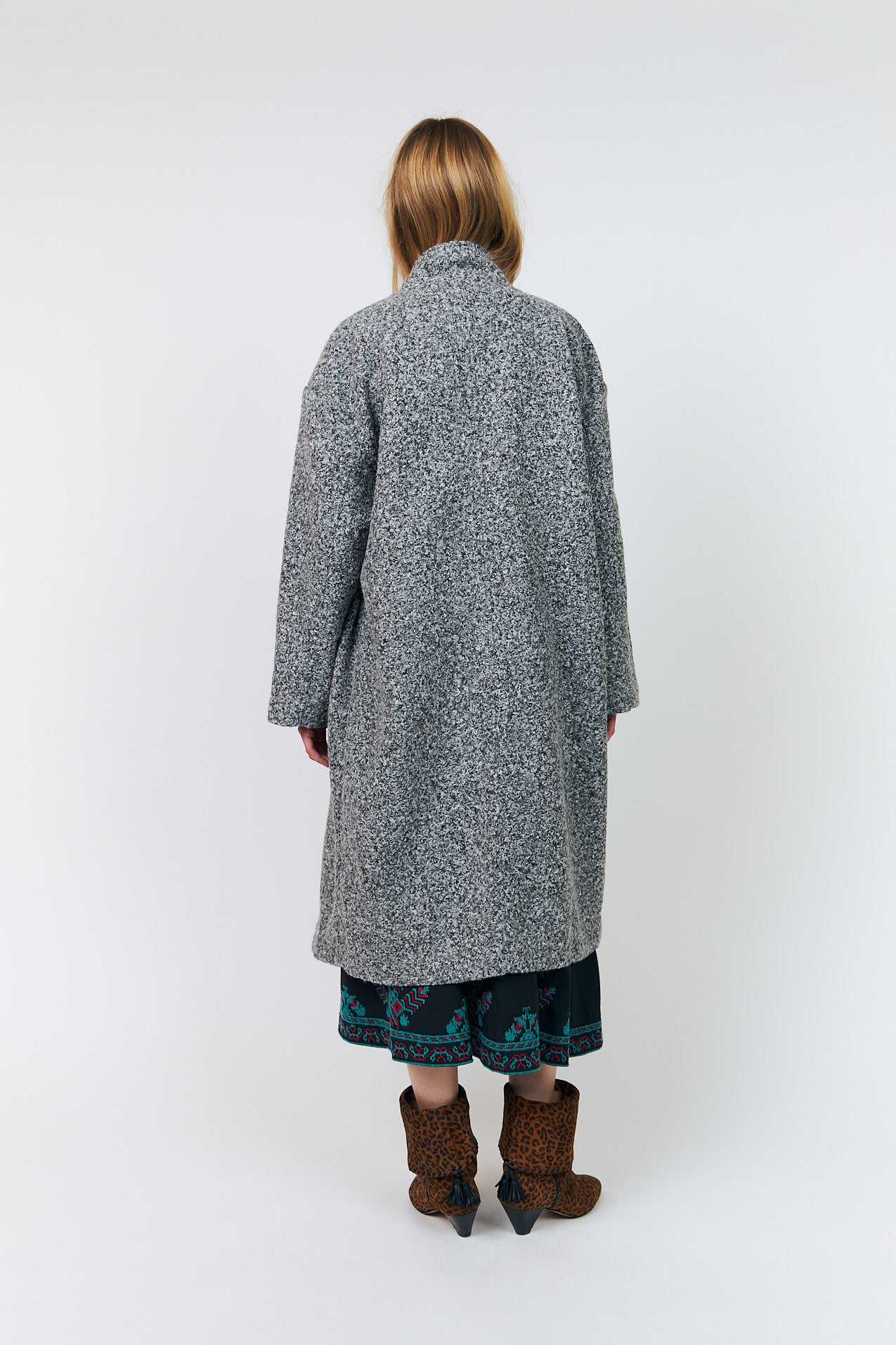 Lollys Laundry KayaLL Mantel Outerwear Graumeliert