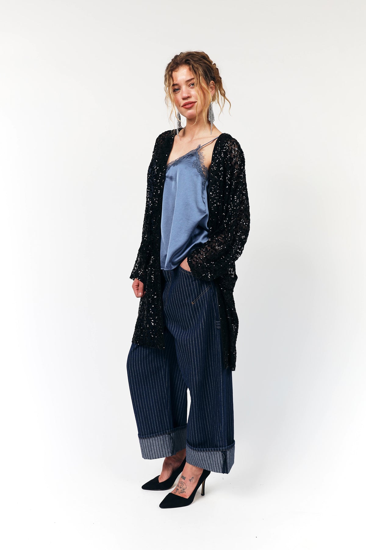 Lollys Laundry KimmiLL Kimono Kimono Schwarz