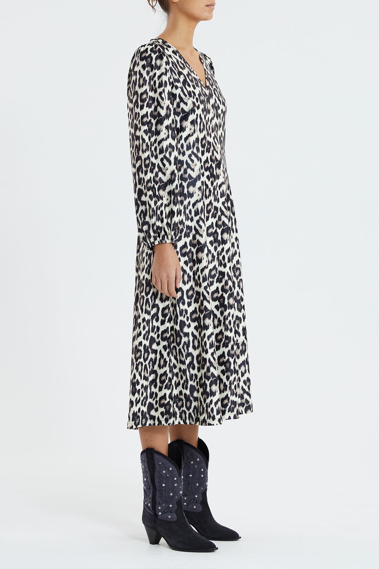 Lollys Laundry Lake Dress Dress 72 Leopard Print