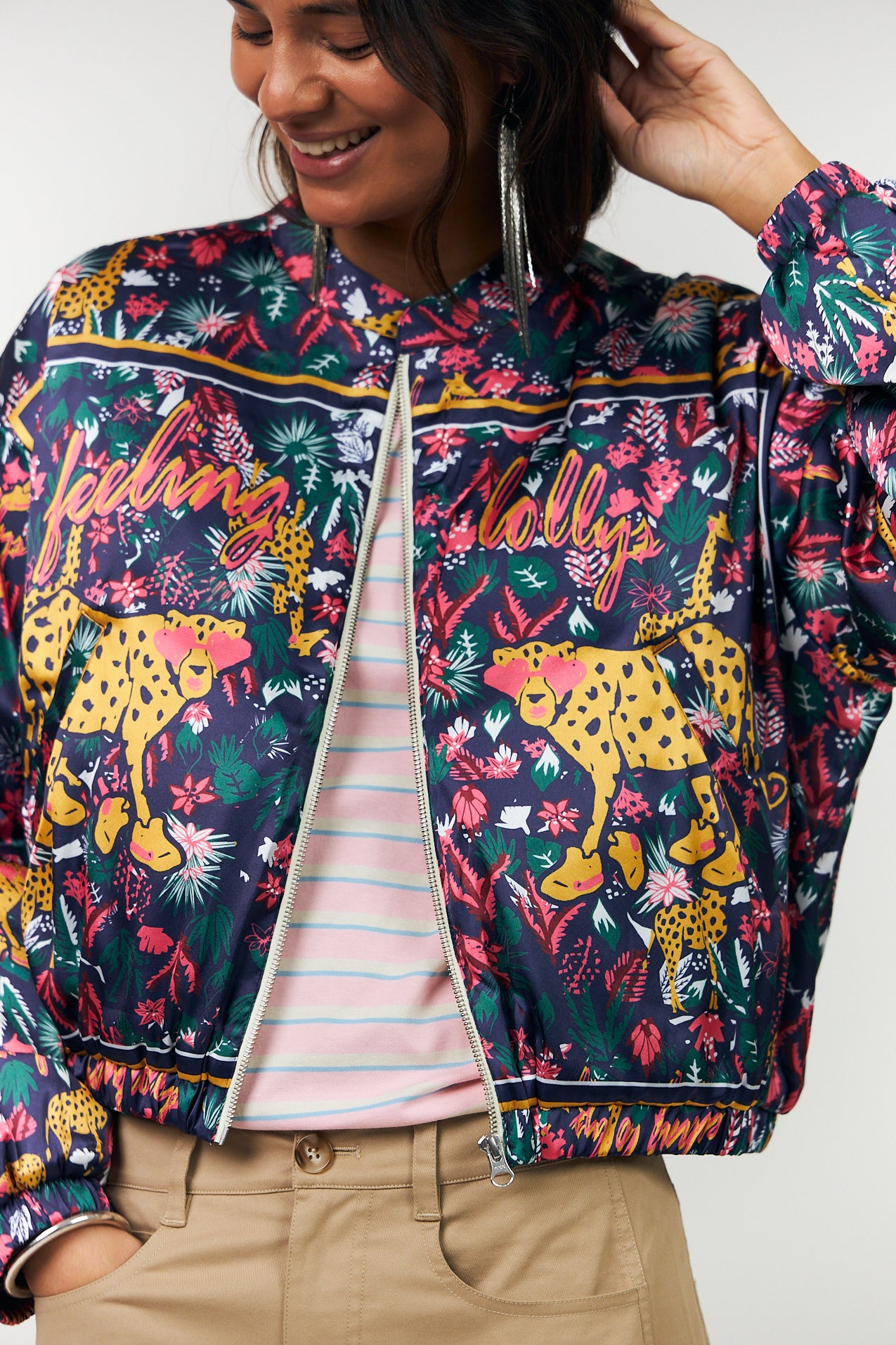 Lollys Laundry LamaLL Jacke Jacket Multicolor
