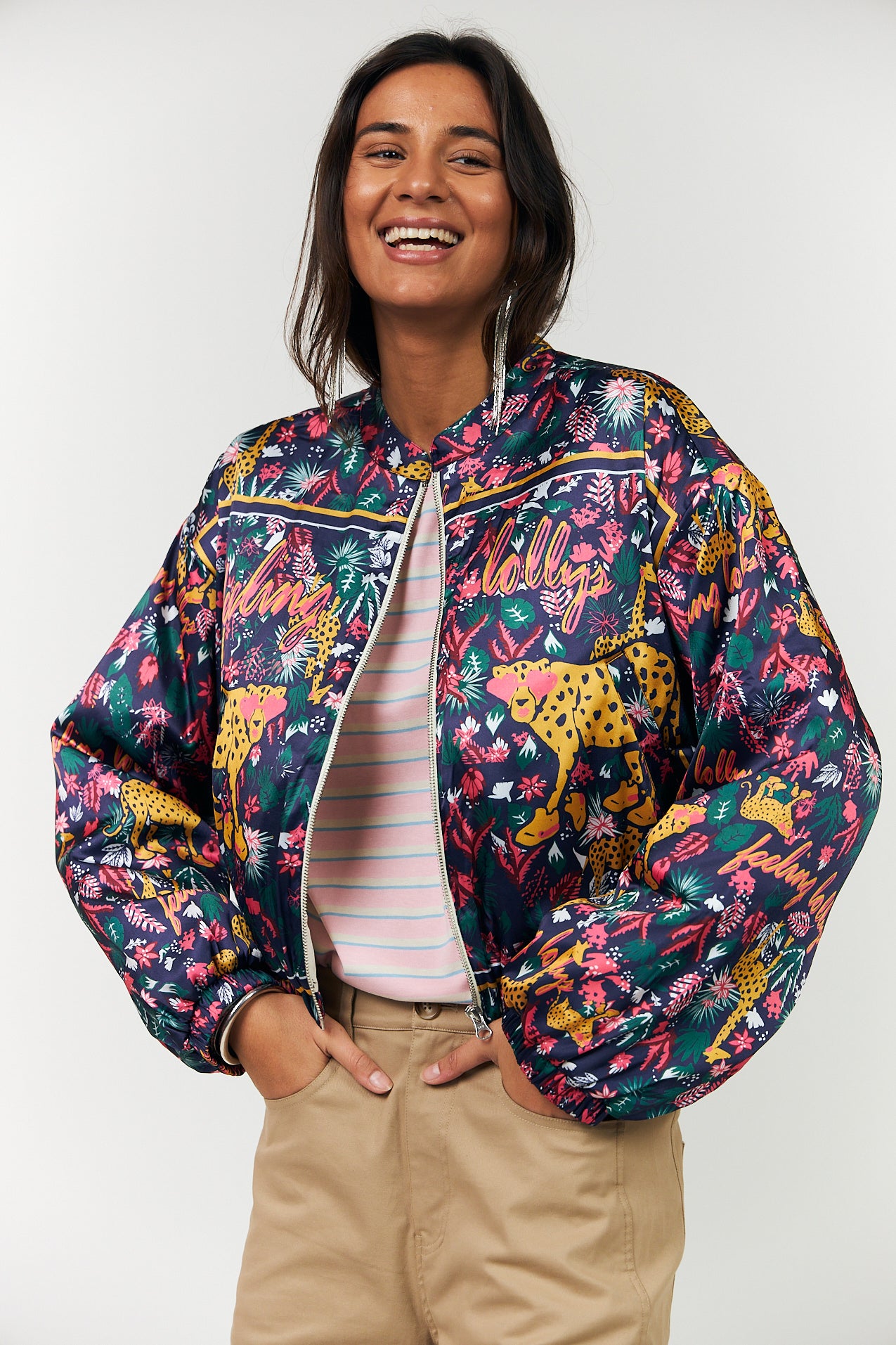 Lollys Laundry LamaLL Jacke Jacket Multicolor
