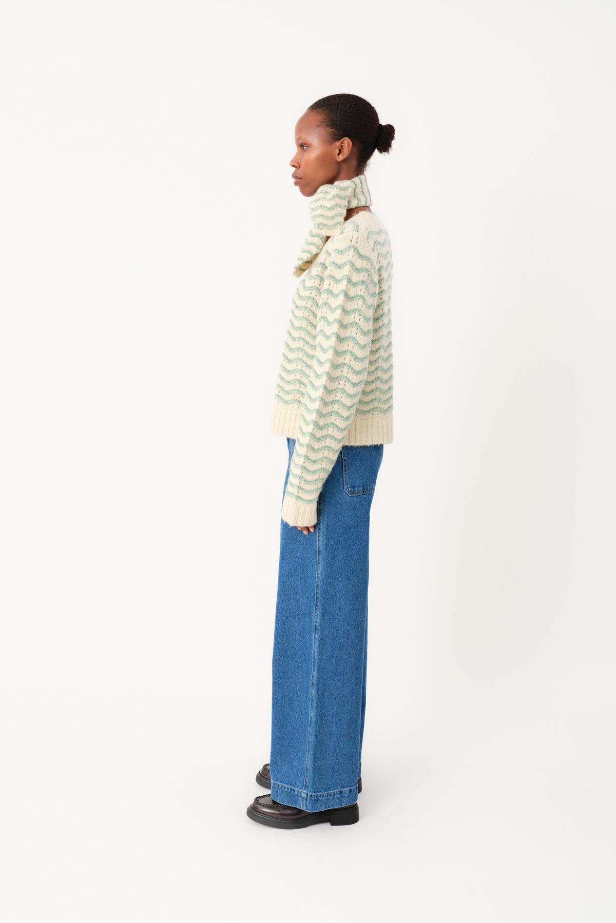 Lollys Laundry LanoLL Cardigan Cardigan Gedämpftes Grün