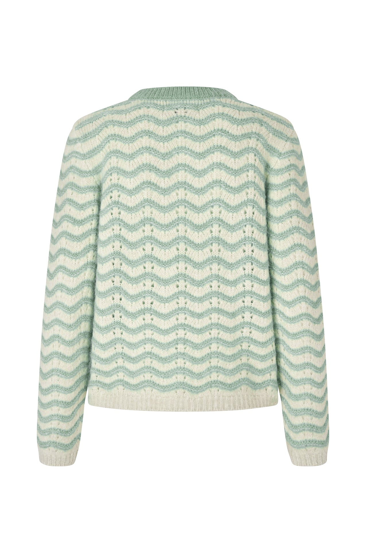 Lollys Laundry LanoLL Pullover Strick Jumper 49 Dusty Green