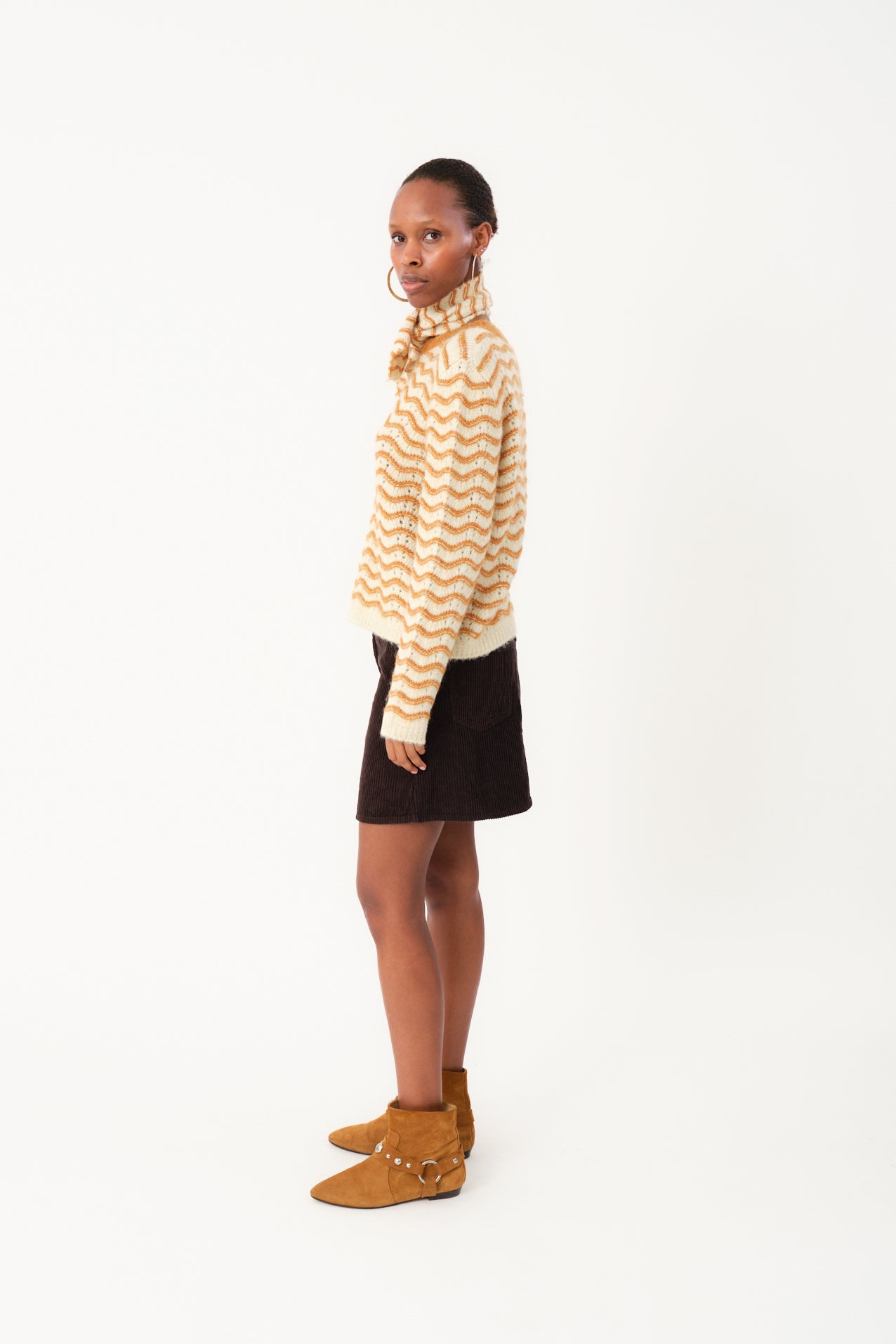 Lollys Laundry LanoLL Pullover Strick Jumper 58 Camel