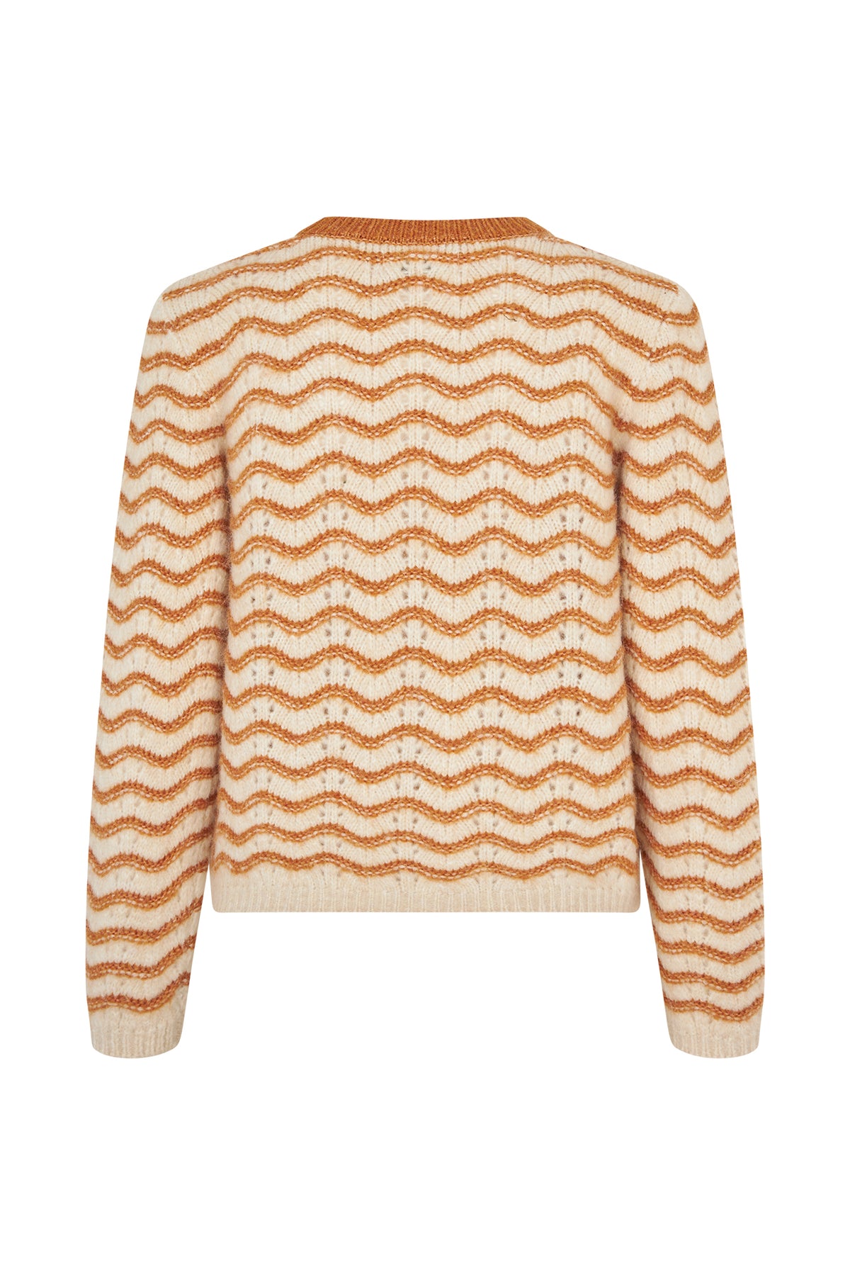 Lollys Laundry LanoLL Pullover Strick Jumper Camelbraun