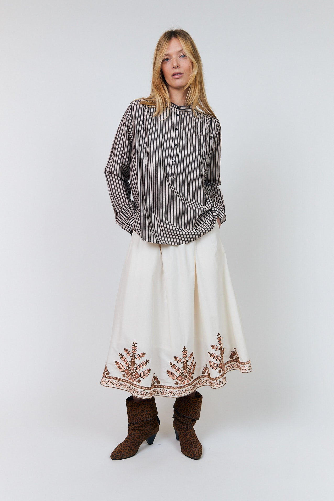 Lollys Laundry LariLL Bluse Shirt 08 Beige