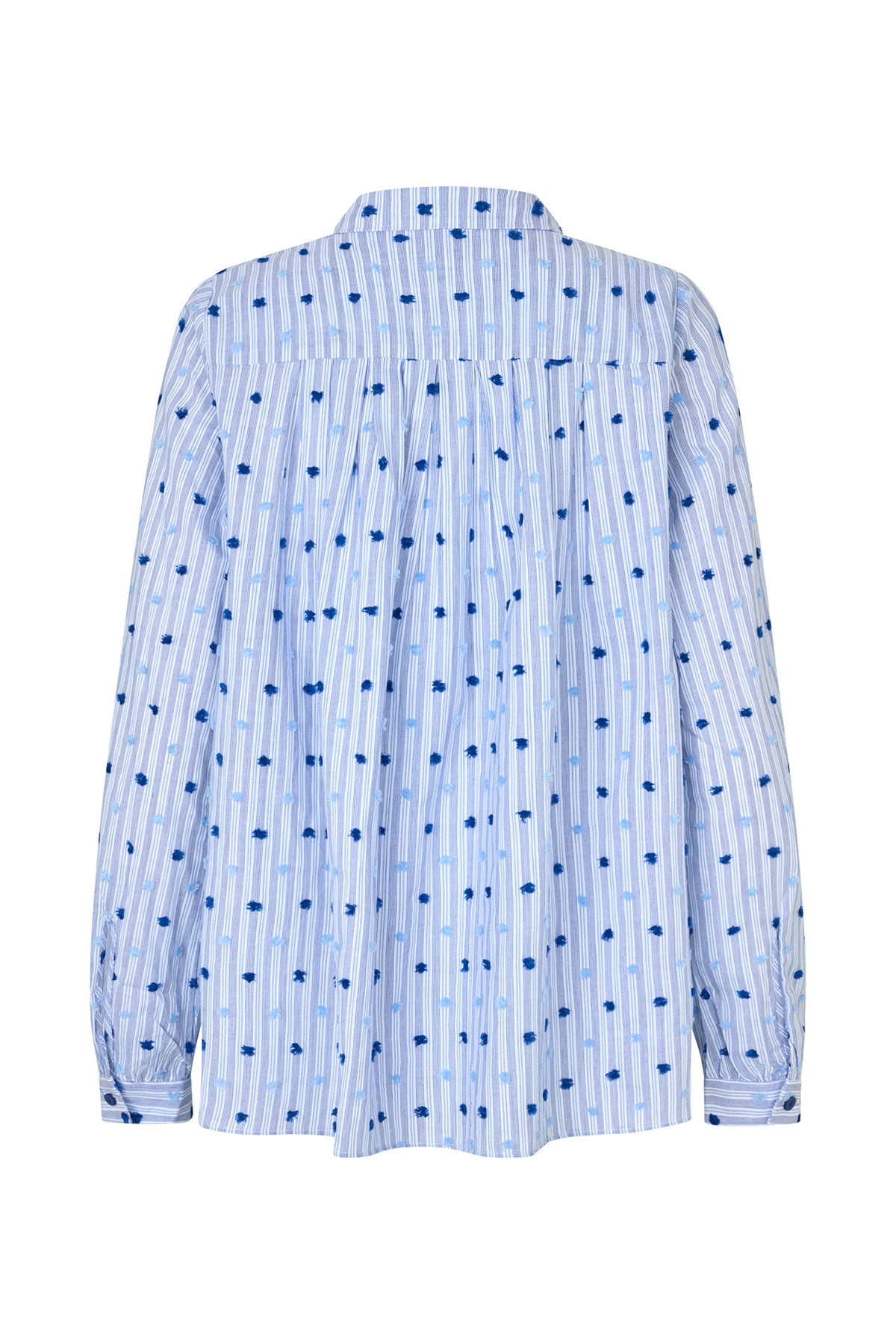 Lollys Laundry LariLL Hemdbluse Shirt Dunkelblau