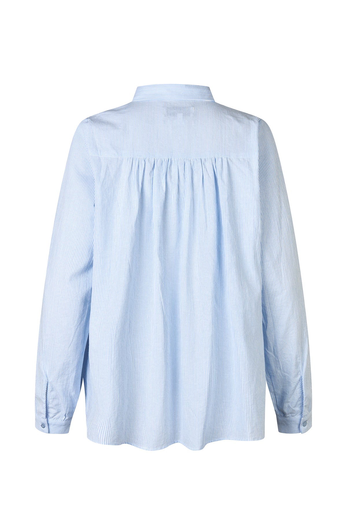 Lollys Laundry LariLL Hemdbluse Shirt Hellblau