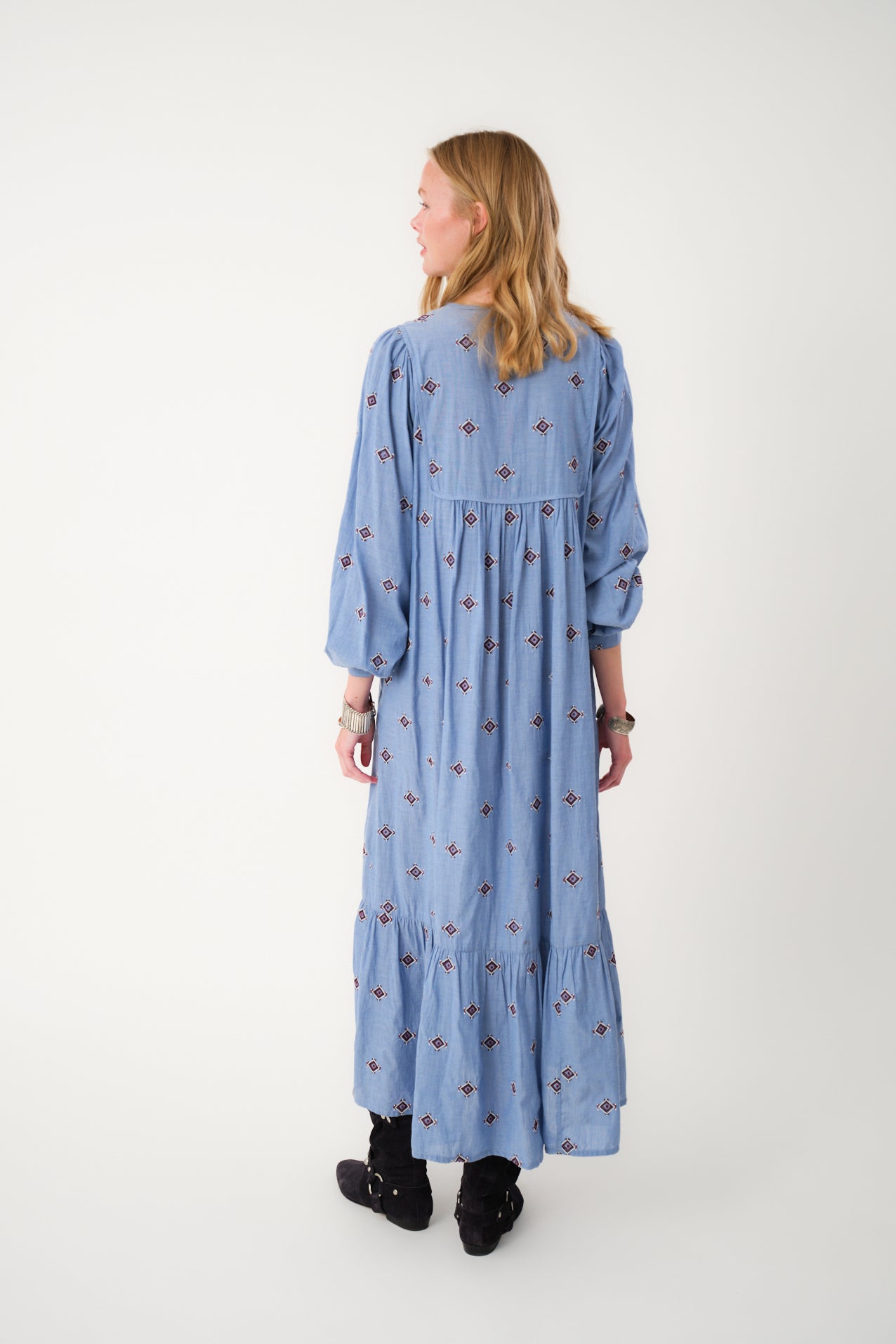 Lollys Laundry LatourLL Maxi Kleid Dress 22 Light Blue