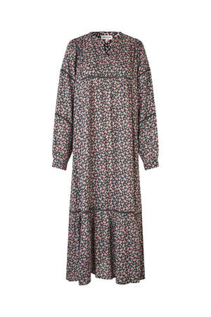 Lollys Laundry LatourLL Maxi Kleid Dress 18 Washed Black