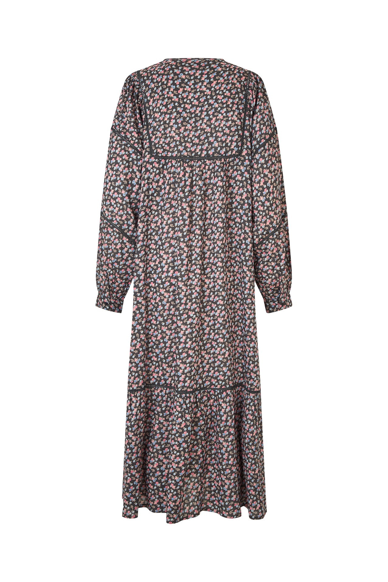 Lollys Laundry LatourLL Maxi Kleid Dress 18 Washed Black