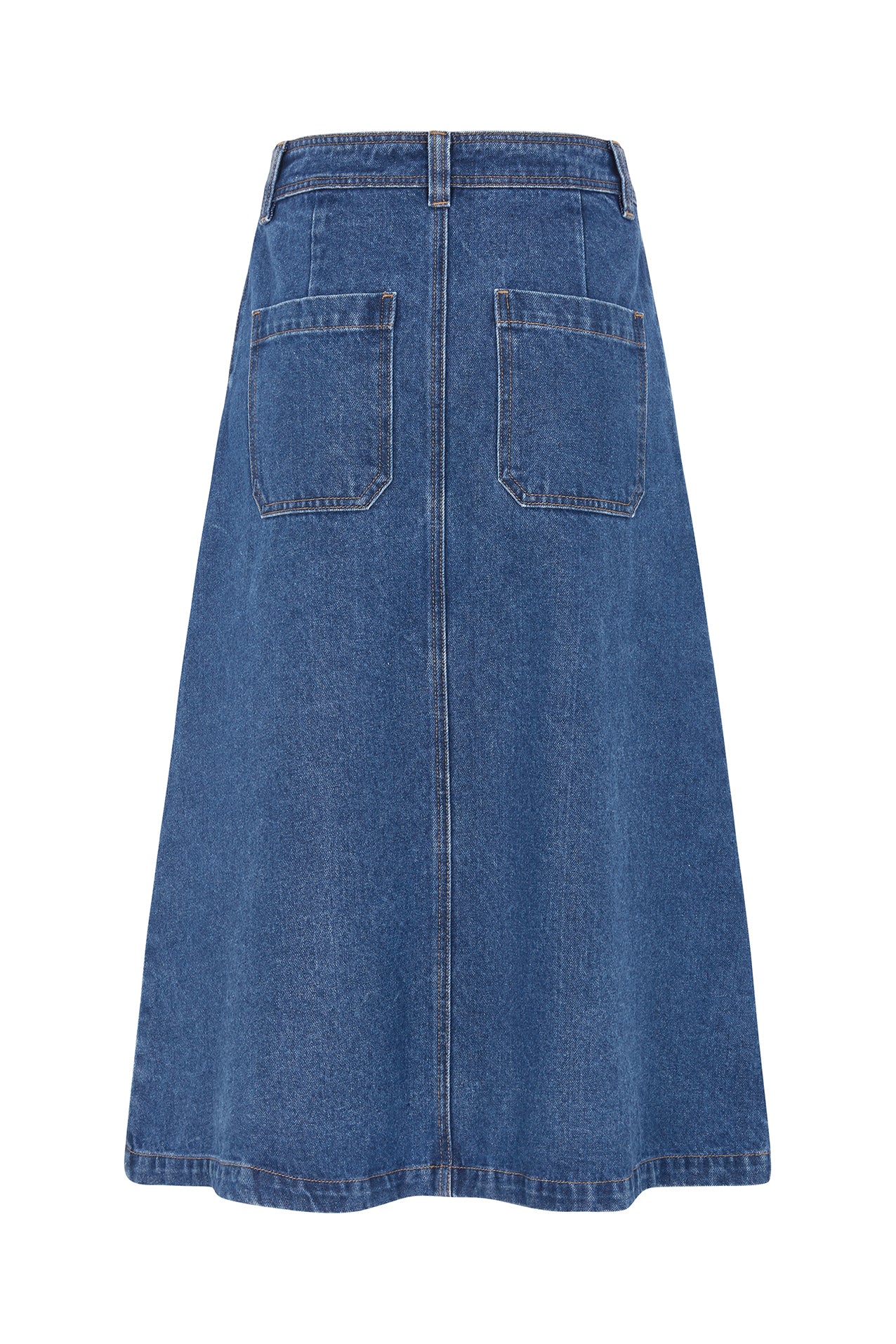 Lollys Laundry LennonLL Midi Rock Skirt Dunkelblau