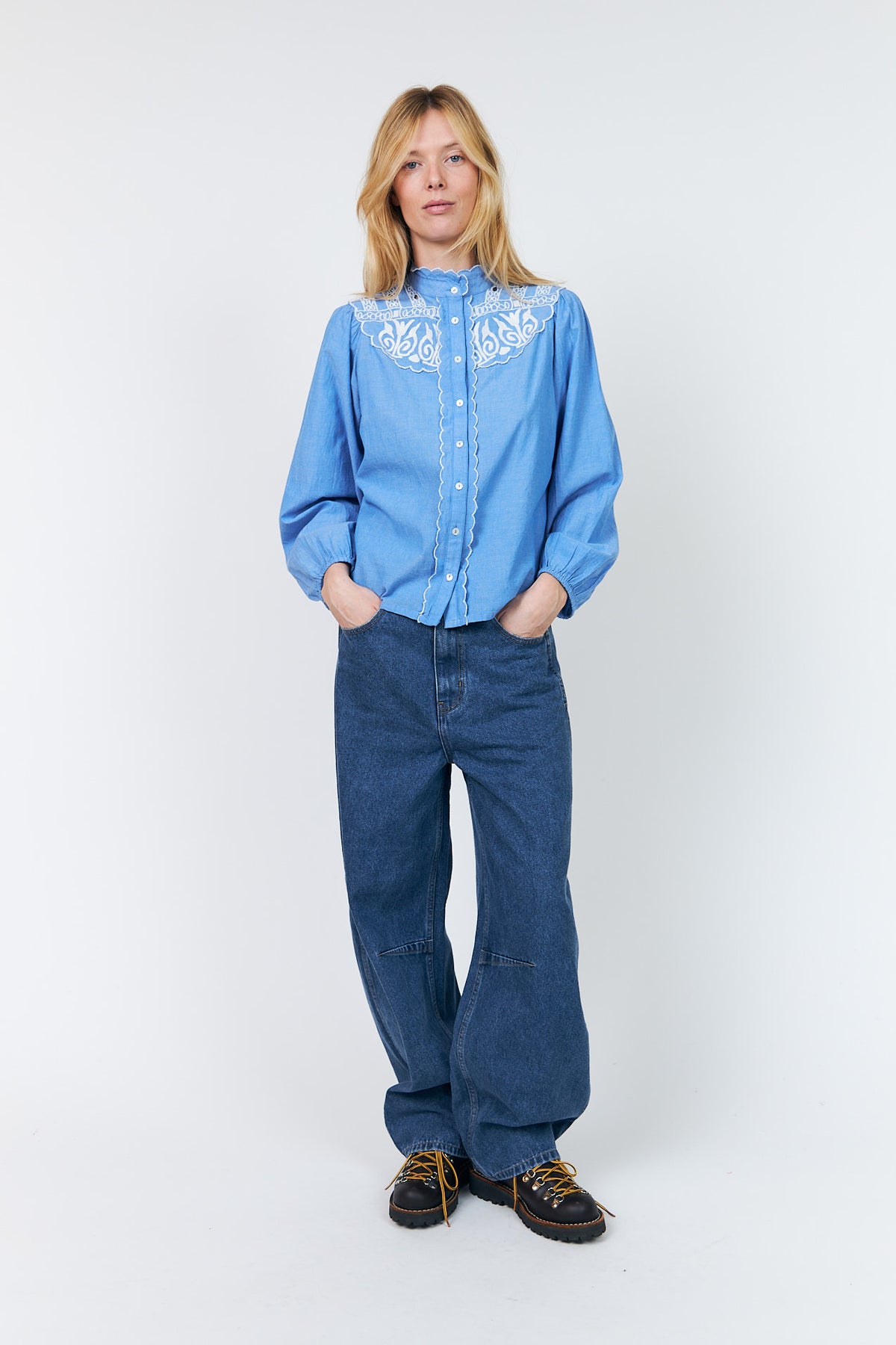 LiaLL Bluse - Blau
