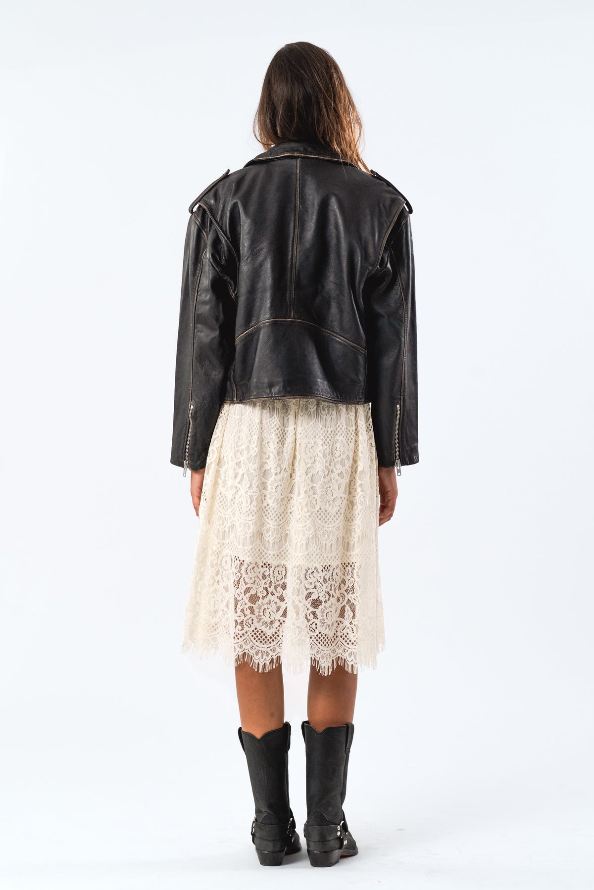 Lollys Laundry LilLL Leather  Jacket Jacket Schwarz
