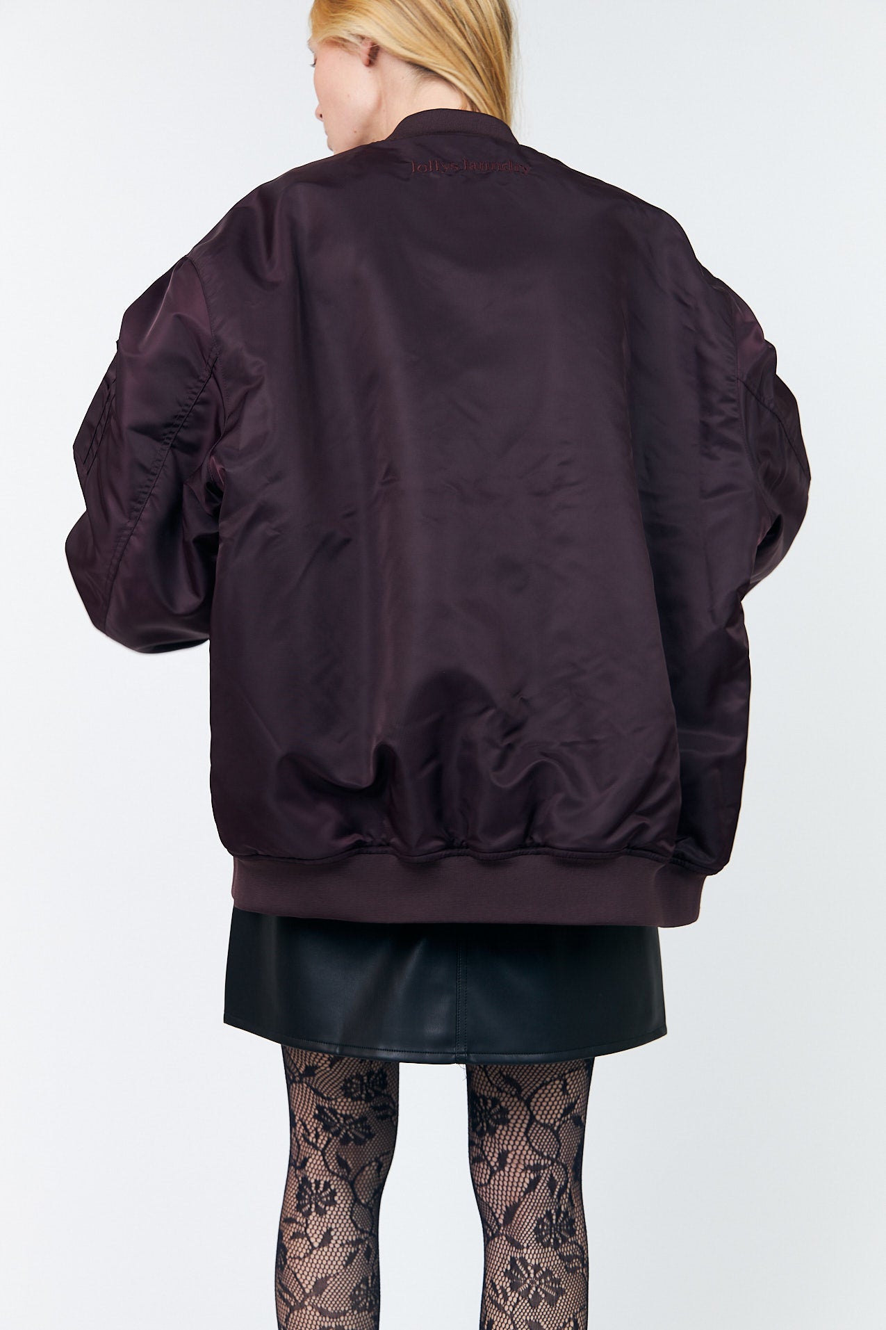 Lollys Laundry LilaLL Bomber Jacke Outerwear Bordeaux