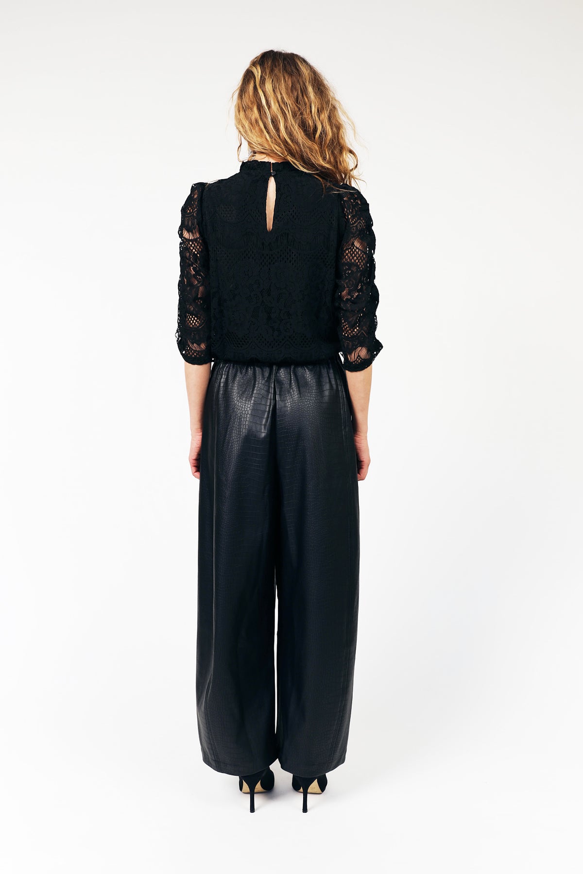 Lollys Laundry LilouLL Bluse Blouse Schwarz