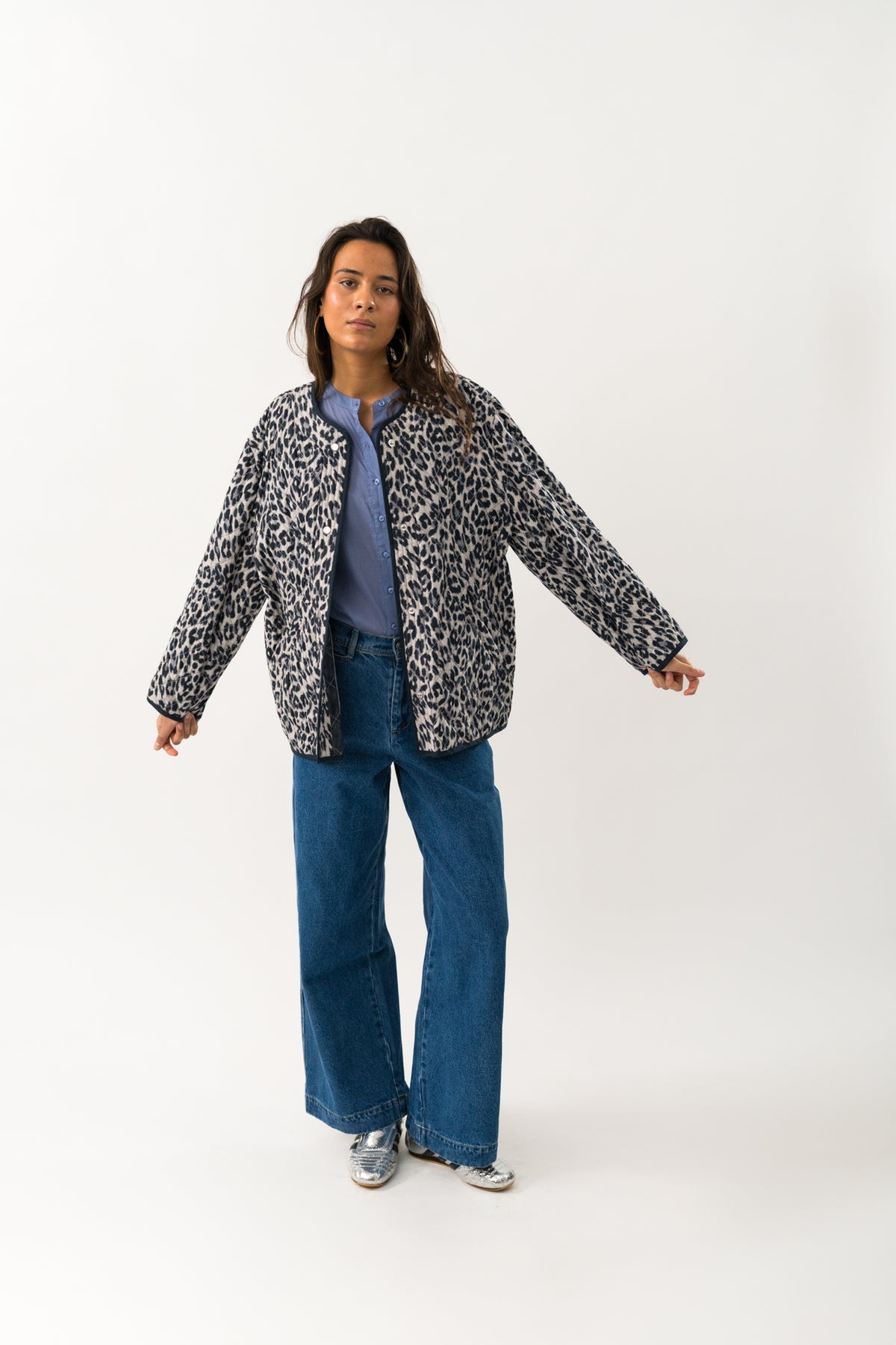 Lollys Laundry LilyLL Steppjacke Jacket Leopardenmuster
