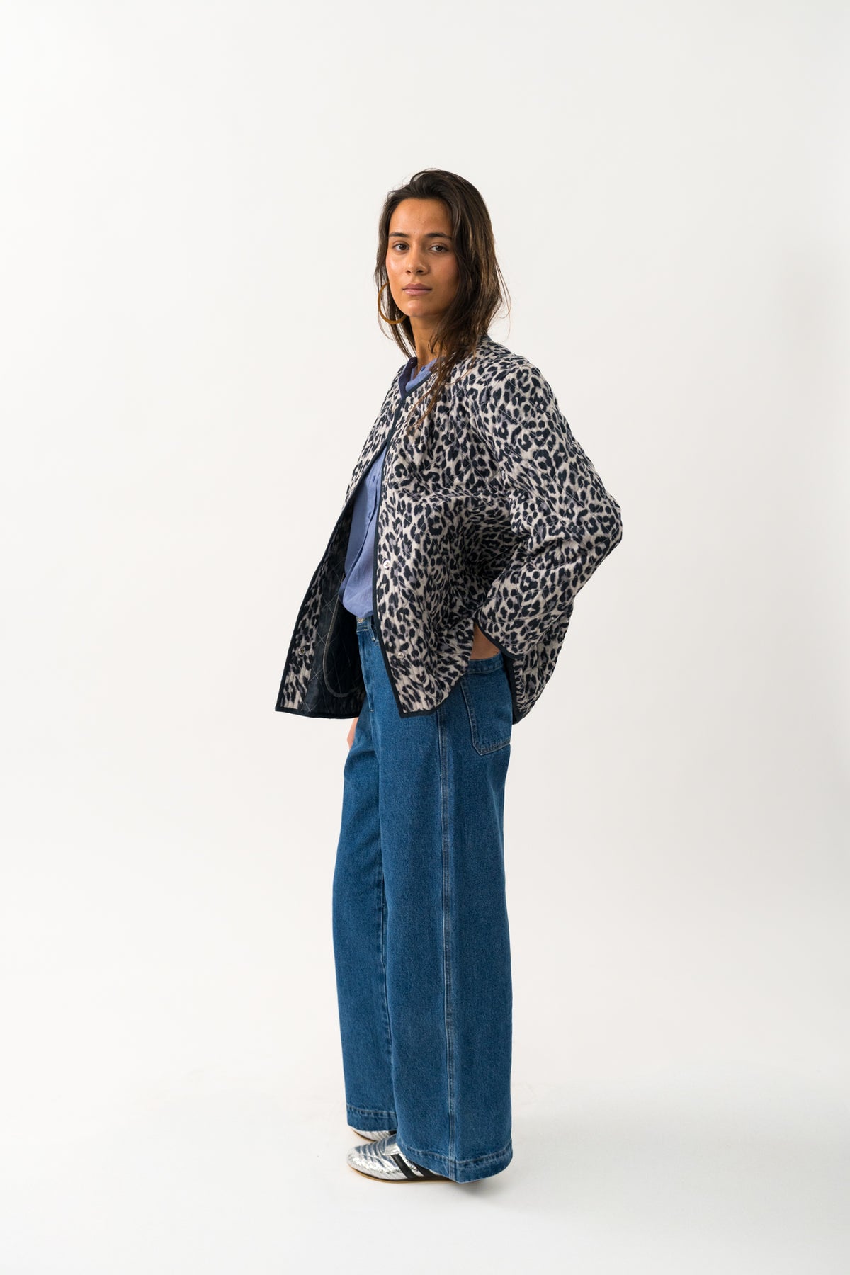 Lollys Laundry LilyLL Steppjacke Jacket Leopardenmuster