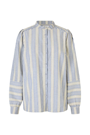 Lollys Laundry LinaLL Hemdbluse Shirt Blau