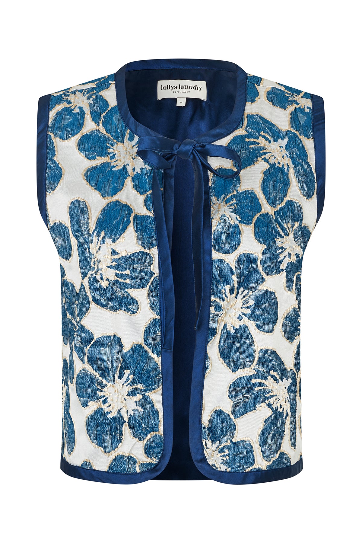 Lollys Laundry LivLL Weste Vest Blau