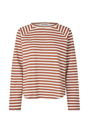 Lollys Laundry LivaLL T-skjorte T-shirt 54 Rust