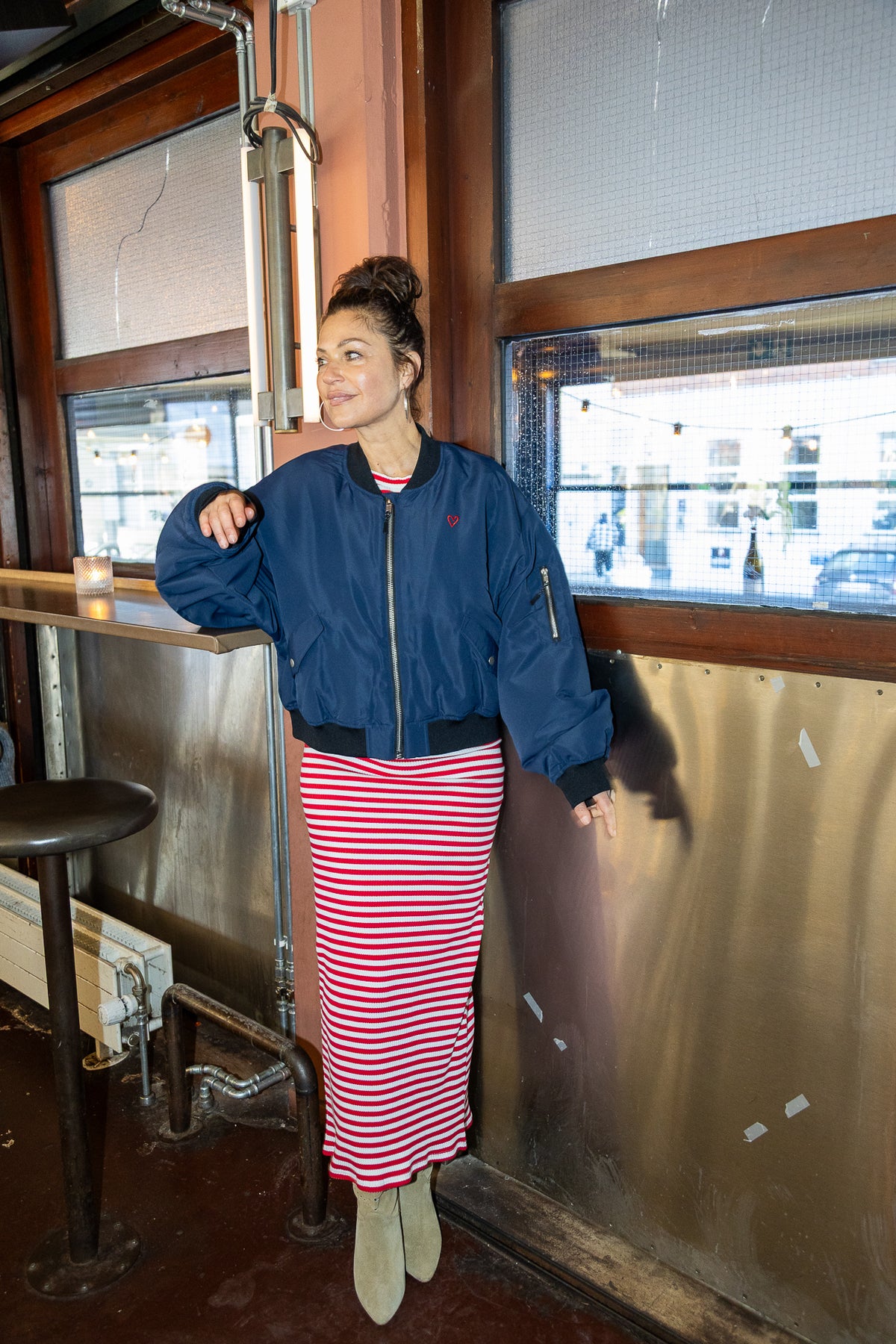 Lollys Laundry LiwLL Bomber Jacke Outerwear Navy