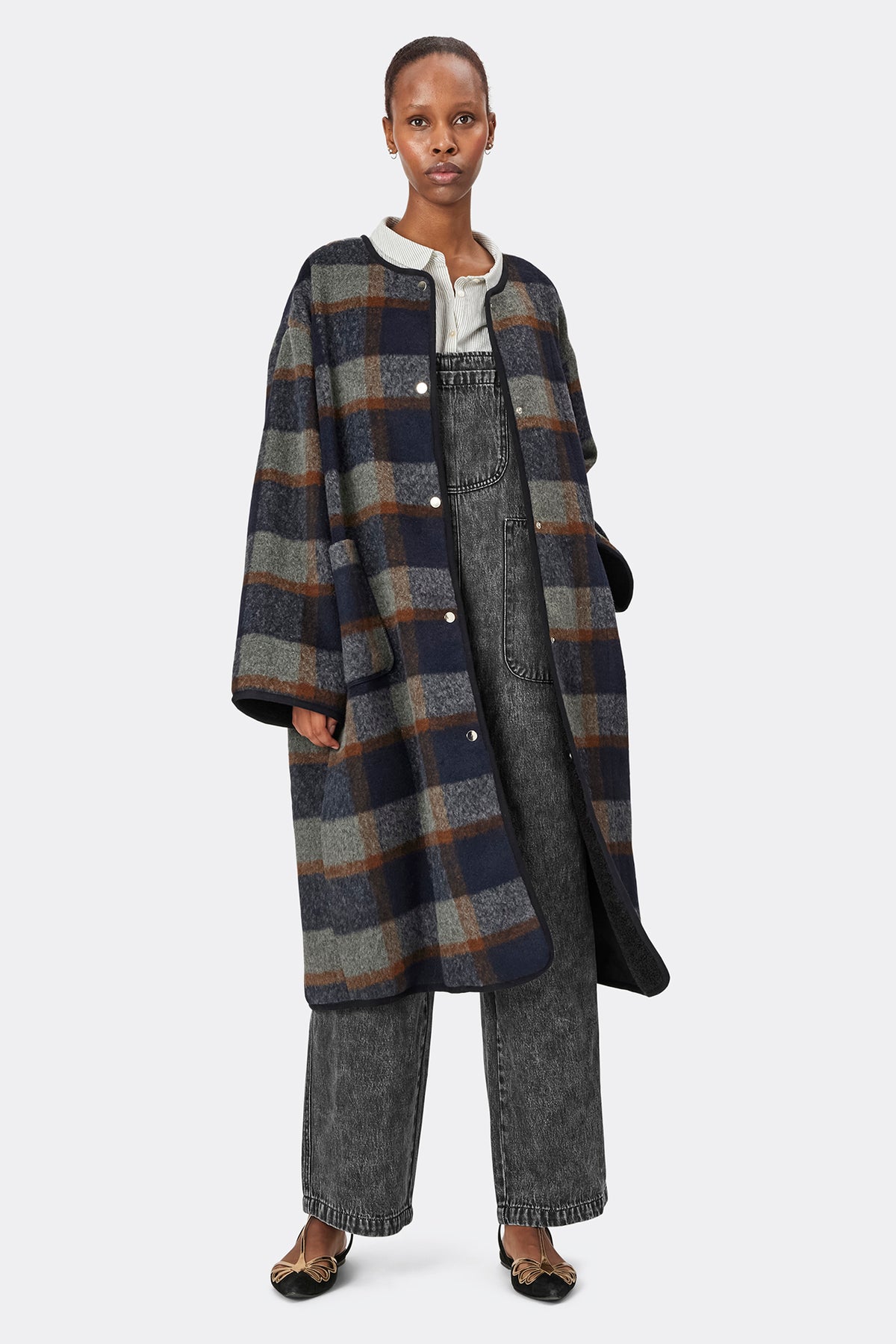 LockerbieLL Coat LS - Karomuster