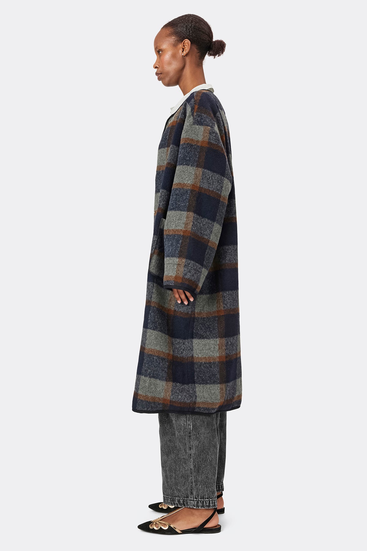 LockerbieLL Coat LS - Karomuster