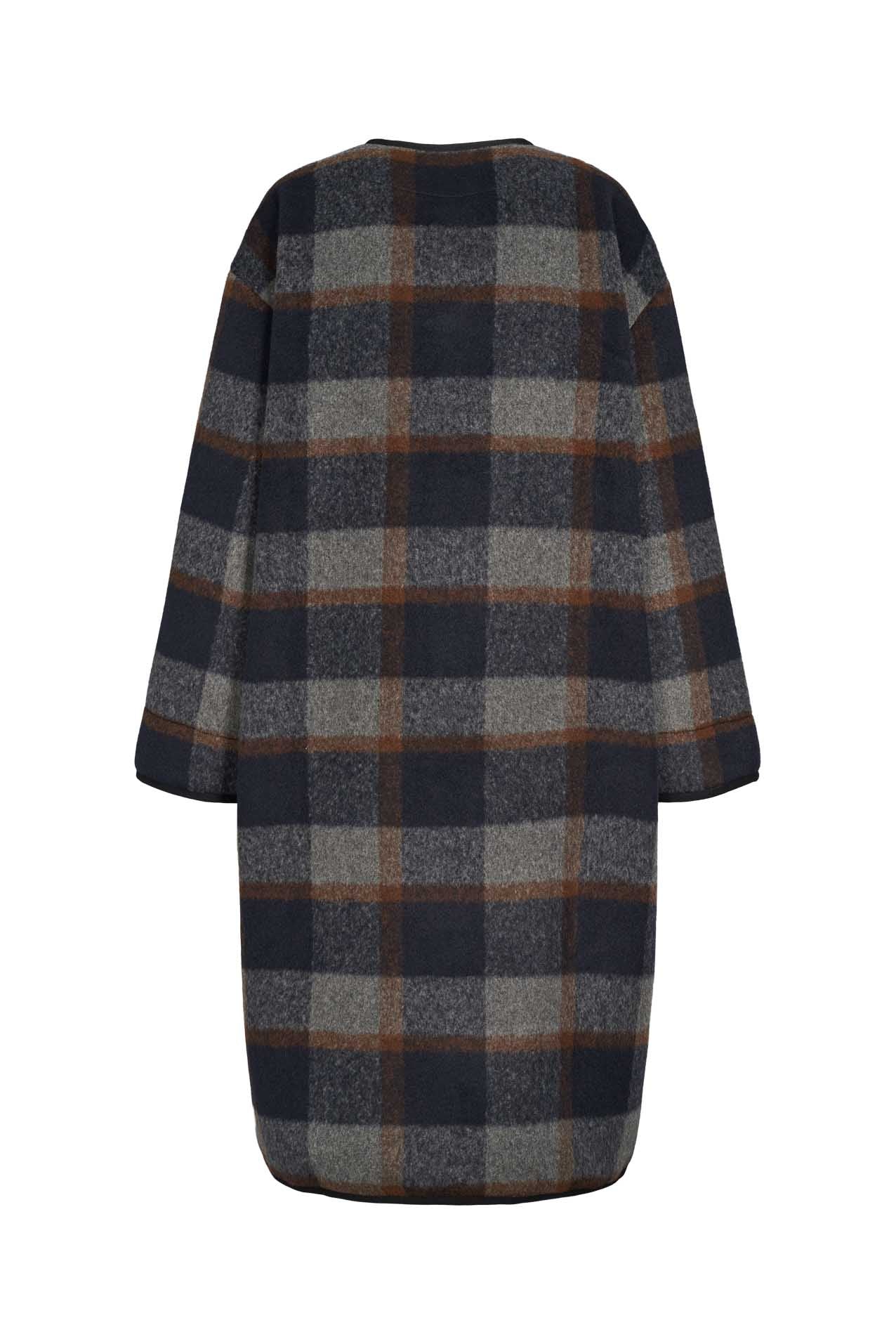 LockerbieLL Mantel - Check Print