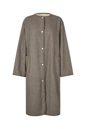 Lollys Laundry LockerbieLL Mantel Outerwear Dunkelbraun