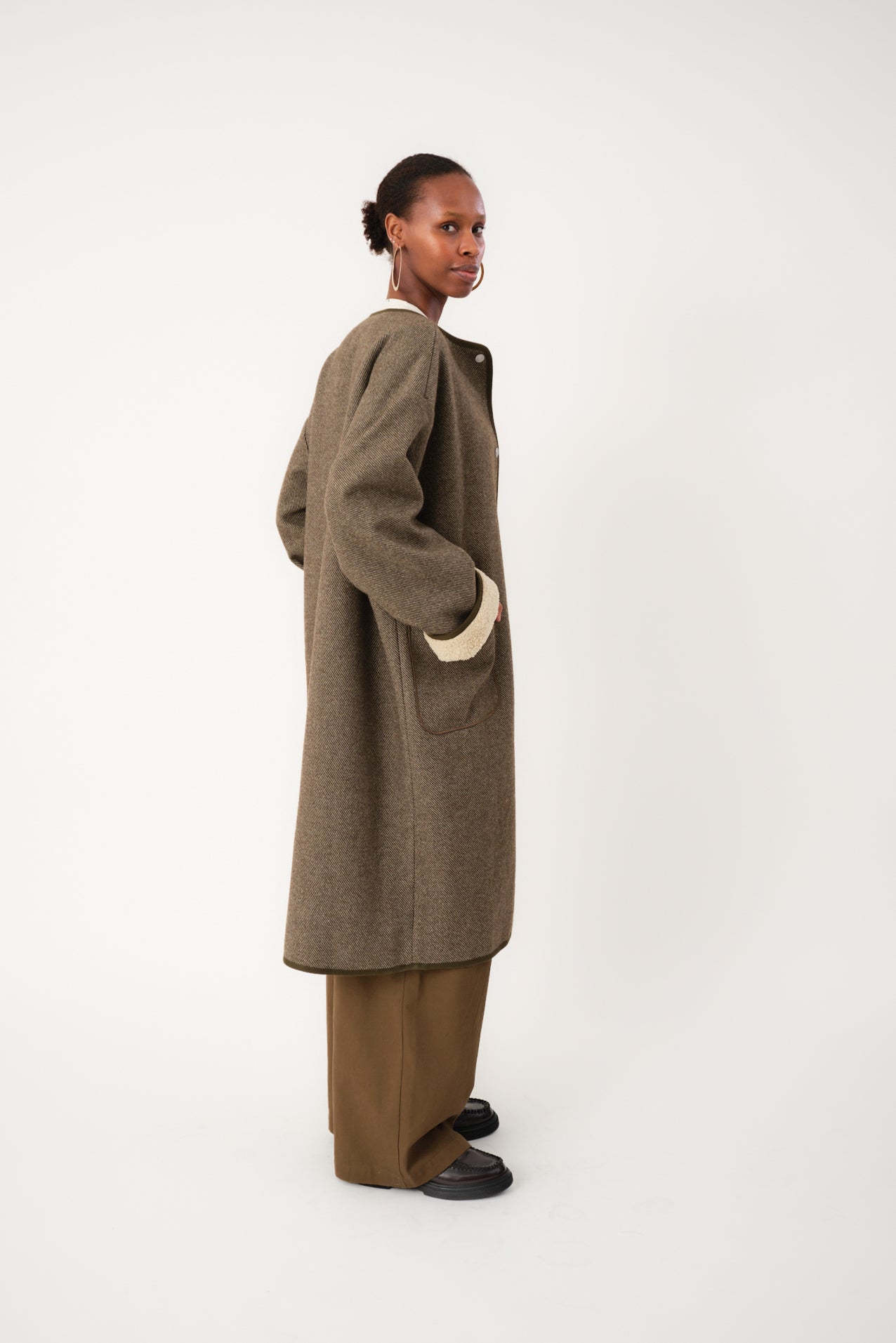Lollys Laundry LockerbieLL Mantel Outerwear 87 Dark Mokka