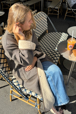 Lollys Laundry LockerbieLL Mantel Outerwear 87 Dark Mokka