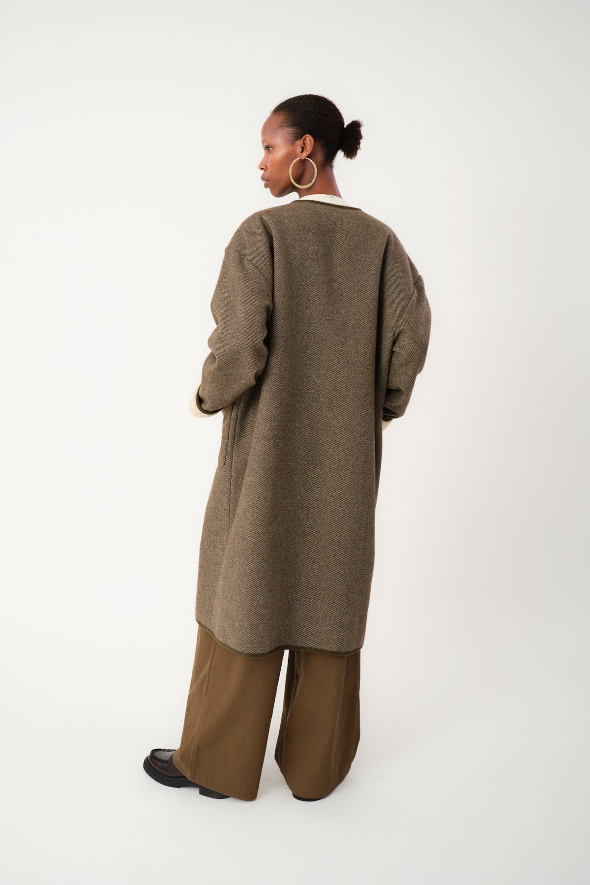 Lollys Laundry LockerbieLL Mantel Outerwear Dunkelbraun