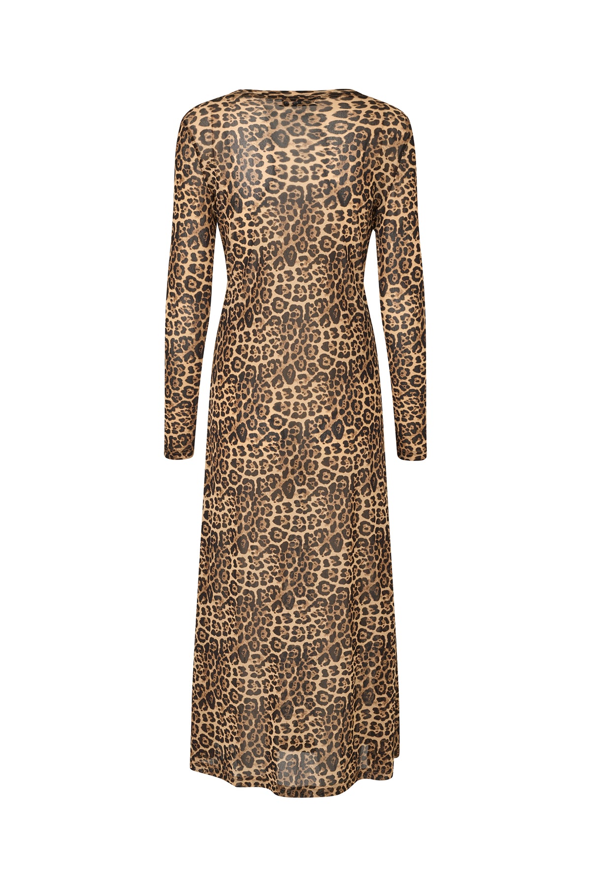 Lollys Laundry LoganLL Maxi Dress LS Dress Leopardenmuster