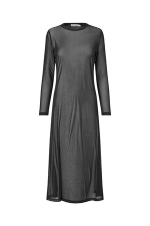 Lollys Laundry LoganLL Maxi Dress LS Dress Schwarz