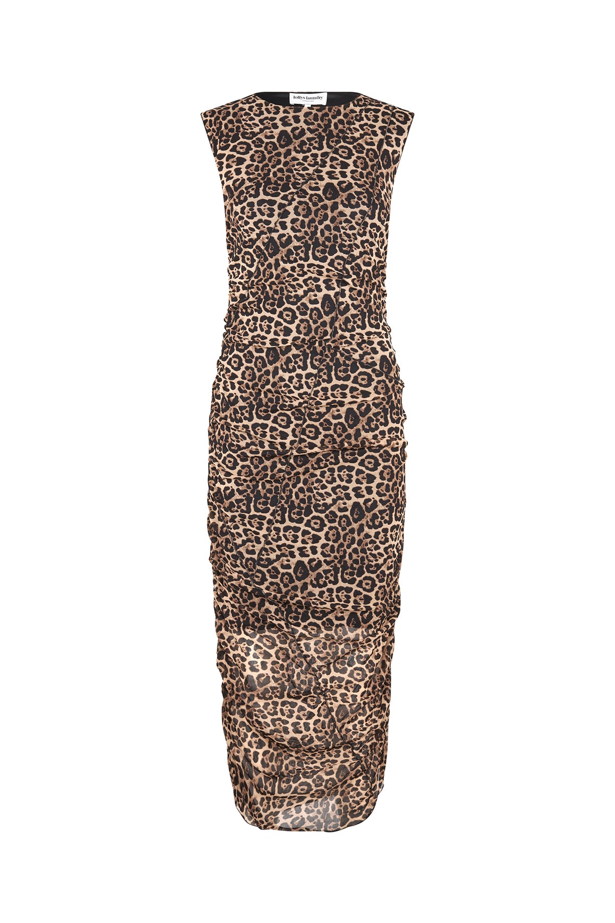 Lollys Laundry LoluLL Maxi Kleid Dress Leopardenmuster