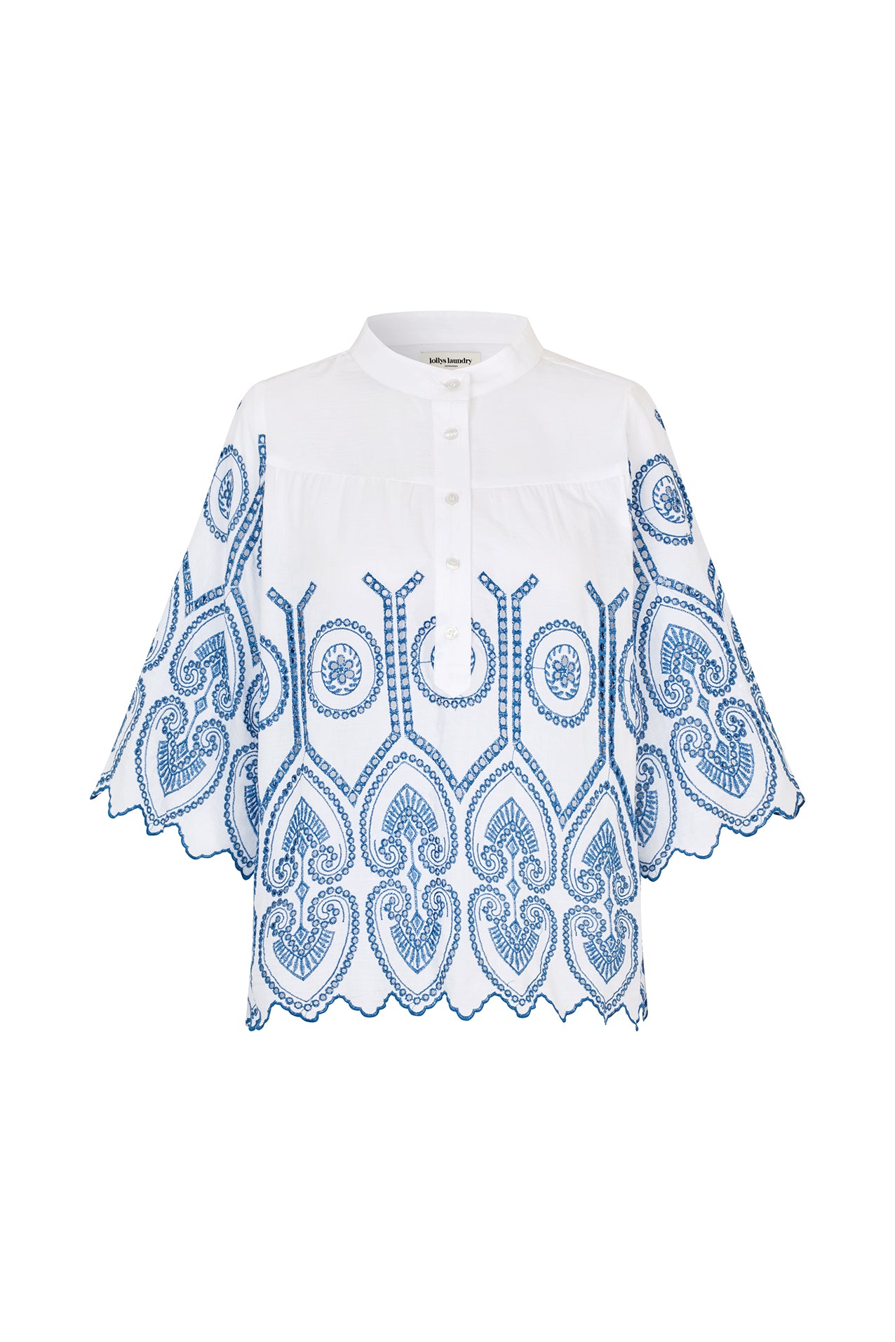 Lollys Laundry LouiseLL Blouse SS Blouse 01 White